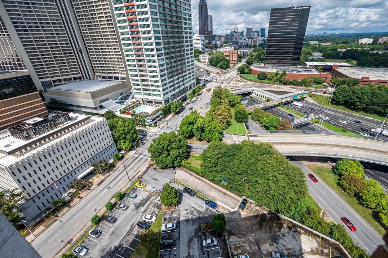 Atlanta Downtown! City View! Paid Onsite Parking Lm405 Luaran gambar